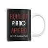 Mug Piano C'est ma Routine - Planetee