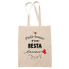 Sac Tote Bag Petit Bazar d'une Besta d'amour - Planetee