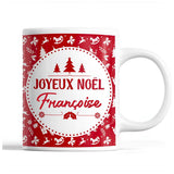 Tasse Noël Françoise Rouge - Planetee