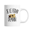 Mug Carlin Je le ferai demain - Planetee