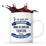 Mug blanc Superman Tonton - Planetee