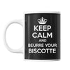 Mug Keep calm biscotte Référence OSS117 - Planetee