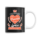 Mug Lydie La Princesse | Tasse Prénom - Planetee