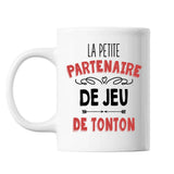 Mug La Petite Partenaire de Jeu de Tonton - Planetee