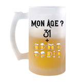 Chope de bière 41 ans : mon âge en pintes - Planetee