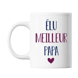 Mug Élu meilleur papa - Planetee