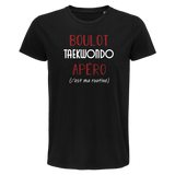T-shirt homme Taekwondo C'est ma Routine - Planetee