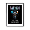 Affiche Prénom Mehdi Univers - Planetee