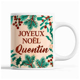 Tasse Noël Quentin Beige - Planetee