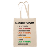 Tote Bag Paintball Journée Parfaite - Planetee