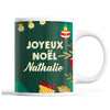 Tasse Noël Nathalie Vert - Planetee