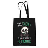 Sac Tote Bag Etienne Pas Touche Panda - Planetee