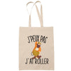 Sac Tote Bag J'peux pas Régime beige - Planetee
