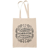 Sac Tote Bag laborantine La Déesse beige - Planetee