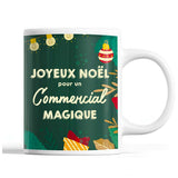 Tasse Noël Commercial homme Vert - Planetee