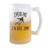 Chope de bière Base Jump j'peux pas - Planetee