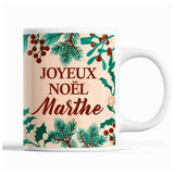 Tasse Noël Marthe Beige - Planetee