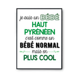 Affiche fier d'être Haut Pyrénéen - Planetee