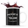 Mug Propriété de Gislaine - Planetee