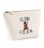 Trousse ours c'est la vie - Planetee