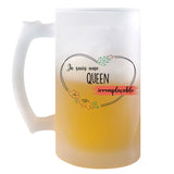 Chope de bière Queen Irremplaçable - Planetee