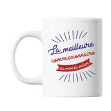 Mug Commissionnaire Femme Métier Meilleure de France - Planetee