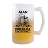 Chope de bière Alan Prénom Pilier de Bar - Planetee