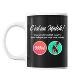 Mug Talons Hauts C'est un Match - Planetee