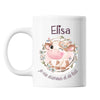 Mug Élisa Amour et Biberon de Lait Vache - Planetee