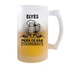 Chope de bière Elyès Prénom Pilier de Bar - Planetee