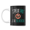 Mug Beatbox j'peux pas Noir - Planetee
