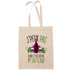 Sac Tote Bag J'peux pas Vin alcool petit verre beige - Planetee