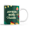 Tasse Noël Violette Vert - Planetee