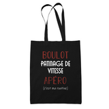 Sac Tote Bag Patinage de Vitesse C'est ma Routine - Planetee
