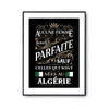 Affiche Algériennes Femme Parfaite - Planetee