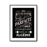 Affiche Algériennes Femme Parfaite - Planetee