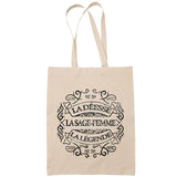 Sac Tote Bag sage-femme La Déesse beige - Planetee