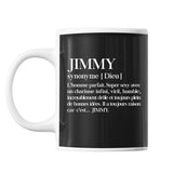 Mug Jimmy Prénom définition - Planetee