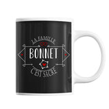 Mug Nom de Famille Bonnet | Tasse Sacrée - Planetee