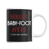 Mug Baby-Foot C'est ma Routine - Planetee