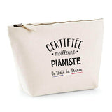 Trousse Pianiste certifiée meilleure dans toute la france| Pochette Toilette Maquillage - Planetee