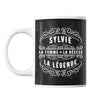 Mug Prénom Sylvie La Déesse La Légende - Planetee
