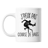 Mug Course de haies j'peux pas Blanc - Planetee