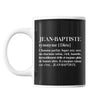Mug Jean-baptiste Prénom définition - Planetee