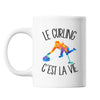 Mug Curling c'est la vie Sport - Planetee