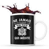 Mug personnalisable médite Prénom Femme Métier Age pour Méditante - Planetee
