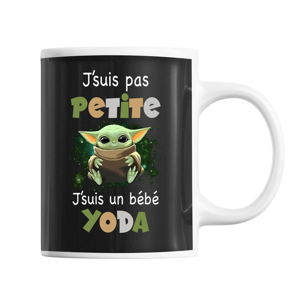 Mug J'suis pas petite J'suis un bébé Yoda - Planetee