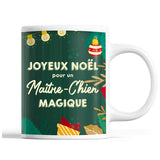 Tasse Noël Maître-Chien homme Vert - Planetee