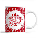 Tasse Noël Djibril Rouge - Planetee