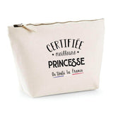 Trousse Princesse certifiée meilleure dans toute la france| Pochette Toilette Maquillage - Planetee